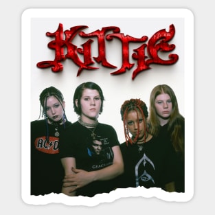 Kittie Band Sticker